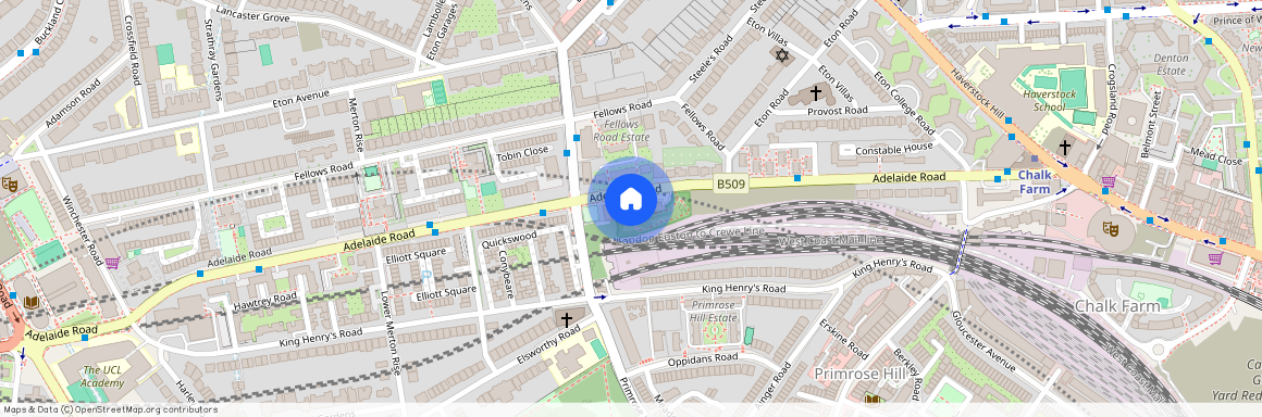 Primrose Hill Road, Belsize Park, London, NW3