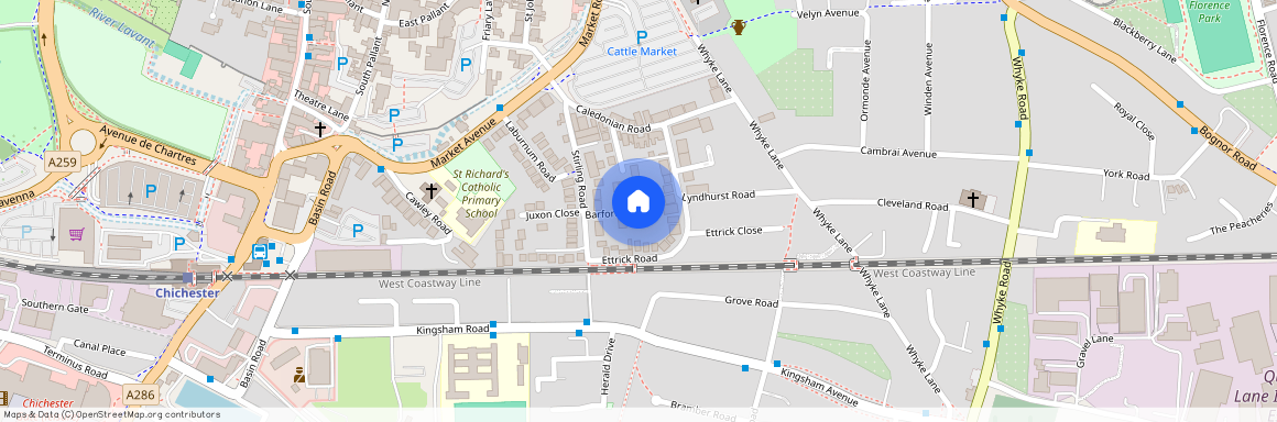 PO19 7DP, Chichester