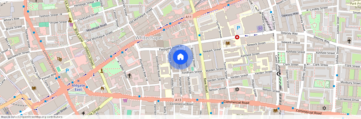 Parfett Street, Tower Hamlets, E1