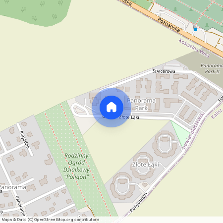 os. Złote Łąki, Kościelna Wieś, Gołuchów, pleszewski, wielkopolskie, Kalisz