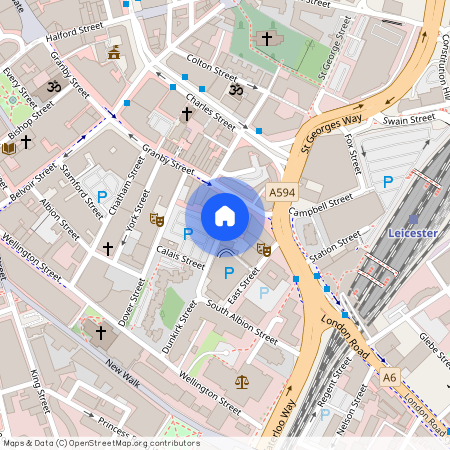 Calais Hill, Leicester, LE1, Calais Hill, LE1 6FF