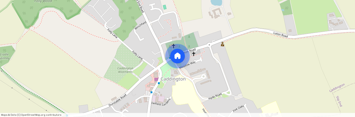 Thistle Apartments, 3 Gorse Road, Luton, Bedfordshire, LU1 4GF