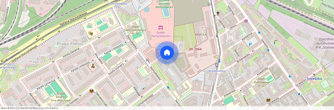 namyslowska 6b, Nowa Praga, Praga-Północ, Warszawa, mazowieckie