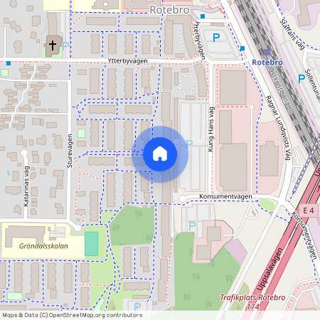 Rotebro, Sollentuna, Stockholm, Kung Hans väg 35 a