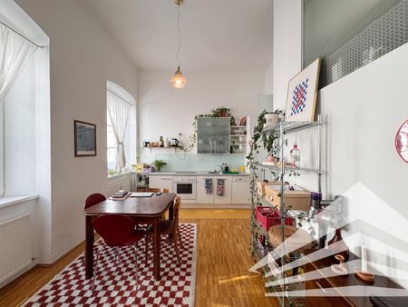 Großzügige 1,5 Zimmer-Altbau-Wohnung mit Küche direkt an der Promenade! - Foto 2