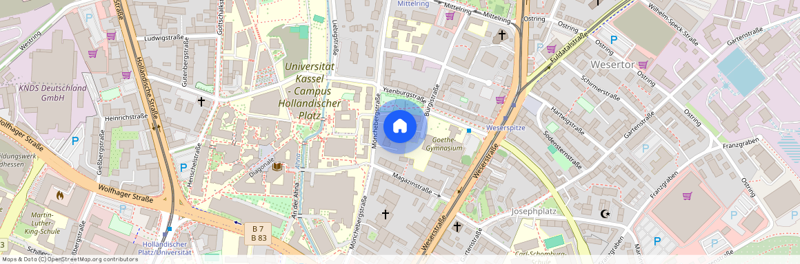 Mönchebergstr. 20, 34127 Hessen - Kassel