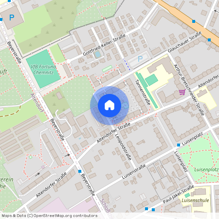 Leopoldstraße 20, 09113 Chemnitz - Schloßchemnitz