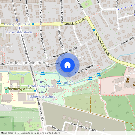 Flachsbachweg, 64285 Hessen - Darmstadt