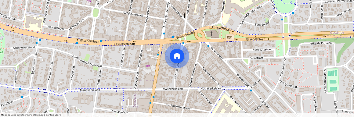 Kroonlaan 25/1, Oostende