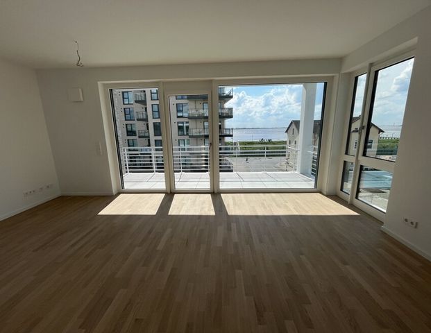 AHOI! Moderne Zweizimmerwohnung mit Weserblick und Garagenplatz inkl. Wallbox - Foto 1