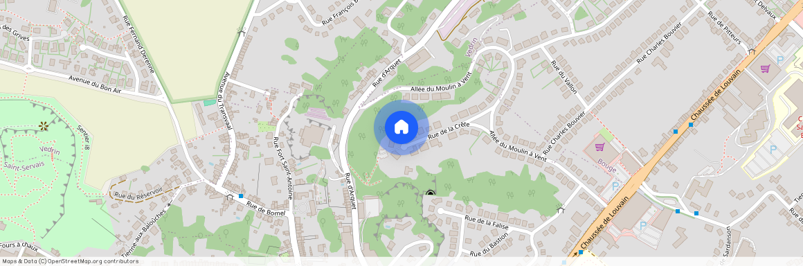 Rue De La Crête, 18, 2, 5000, Namur