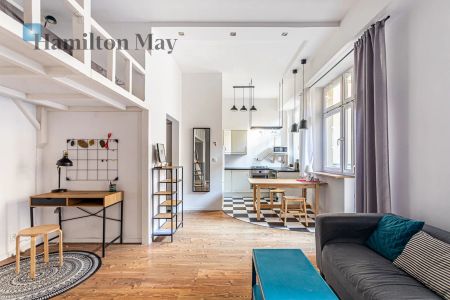 Klimatyczna kawalerka na Pradze Północ - Zdjęcie 4