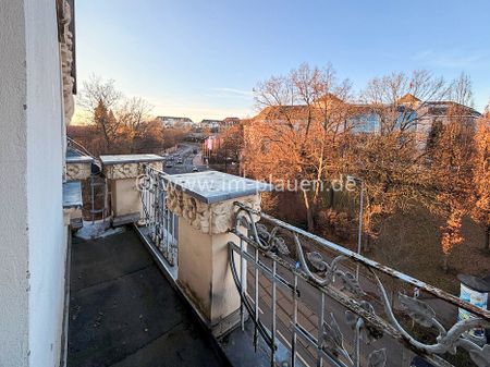 Balkon - Badewanne - Laminat - Stellplatz | 2-Zimmer-Wohnung Plauen Westend - Photo 2