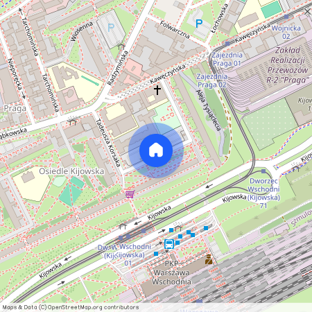 ul. Tadeusza Korsaka, Szmulowizna, Praga-Północ, Warszawa, mazowieckie