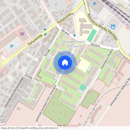 Siedlce, gen., Orlicz-Dreszera