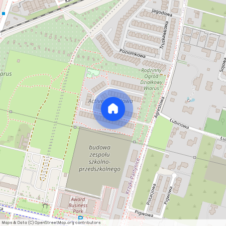 ul. Agrestowa, Partynice, Krzyki, Wrocław, dolnośląskie