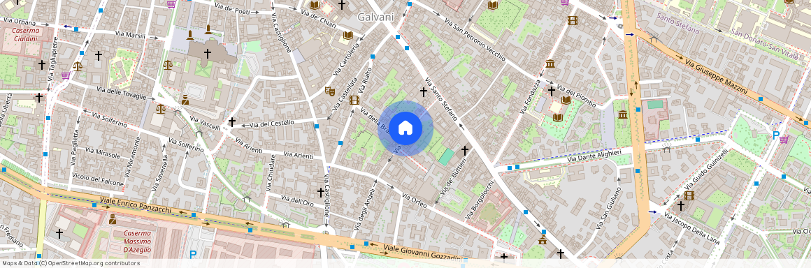 Via de' Coltelli, Bologna, Emilia-Romagna 40124