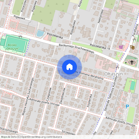 ul. gen. Romana Abrahama, Ołtaszyn, Krzyki, Wrocław, dolnośląskie