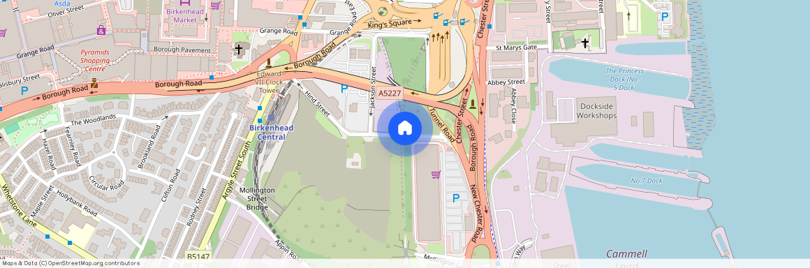 Aquitania, Triskelion Way, Liverpool, West Waterloo Place, L3