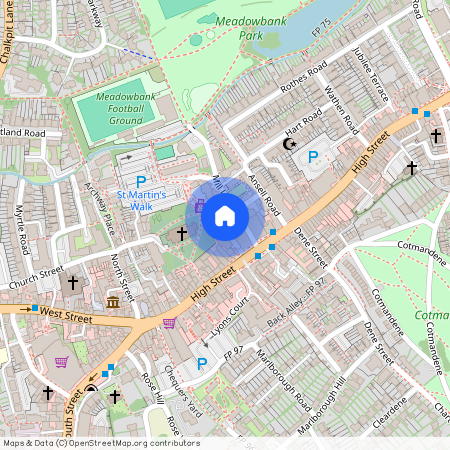 St. Martins Walk, Dorking, RH4 1UT