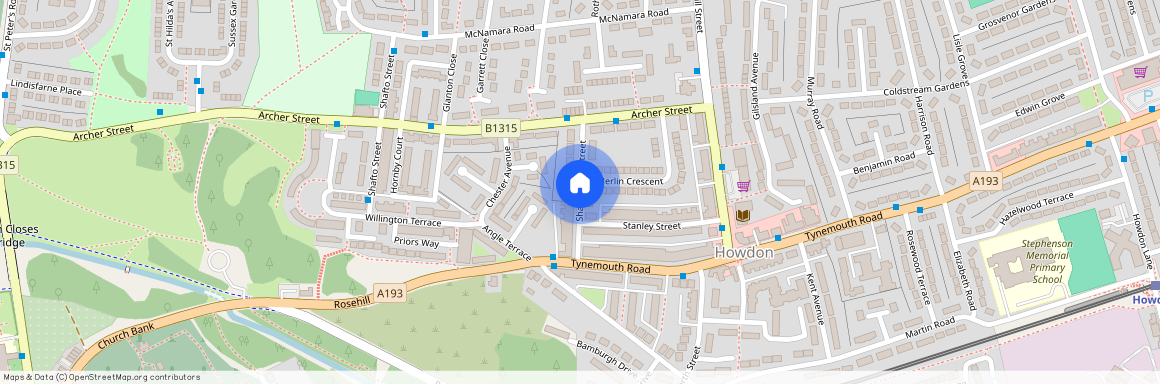 Shakespeare Street, Wallsend, Tyne and Wear, NE28