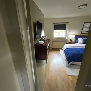 Demnächst frei! 3-Zimmer-Wohnung in Flensburg Weiche mit Laminat und Wannenbad - Foto 2