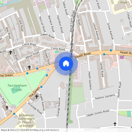 Heath Road, TW2, London