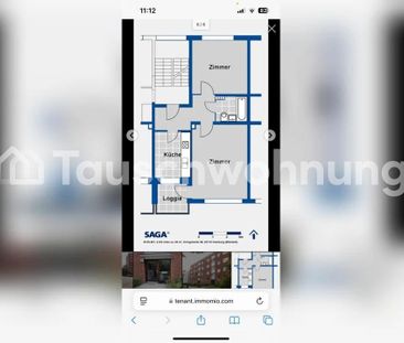 TAUSCHWOHNUNG 2 Zimmer Wohnung (500 EUR warm) - Foto 1