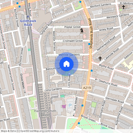 Batoum Gardens, London W6 7QD