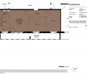 Appartement 3 pièces au 5ème étage - Foto 4