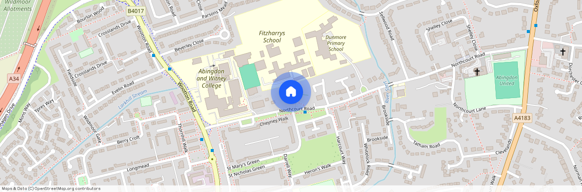 Northcourt Road Abingdon OX14, OX14 1NN