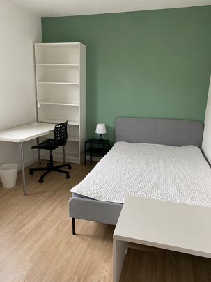1 pièce - Meublé - 9,5 m² - 5ème étage - Colocation non autorisée - Photo 1