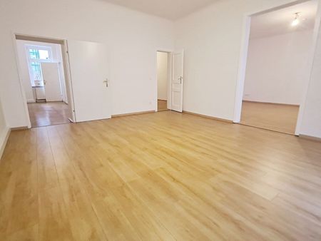 REMBRANDTSTRASSE, 89 m2 Altbau, 3 Zimmer, Extraküche, Wannenad, Parketten, 1. Liftstock, WG-geeignet, Augarten-Nähe - Photo 2