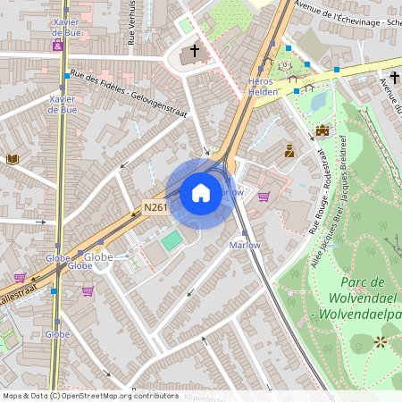 Square Georges Marlow, 26, 1180, Uccle