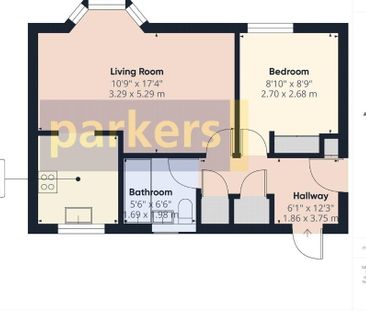 1 Bed Flat, Waterside Gardens, RG1 - Photo 3