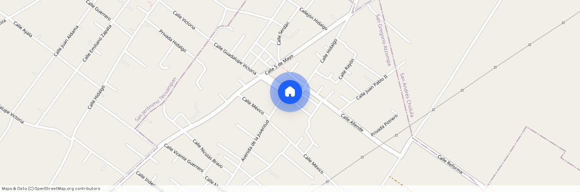 Chipilo de Francisco Javier Mina, San Gregorio Atzompa, Puebla