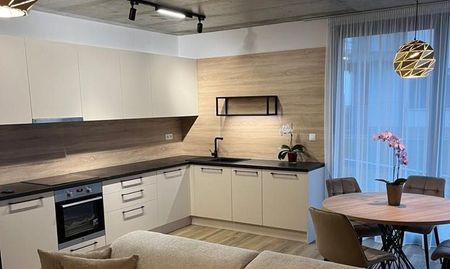 Ponúkame na prenájom luxusný, priestranný, 2 izbový byt s krásnou záhradou vo vyhľadávanej lokalite v Novom Meste, na Kolibe, ulica Suchá s dvomi park - Fotografia 5