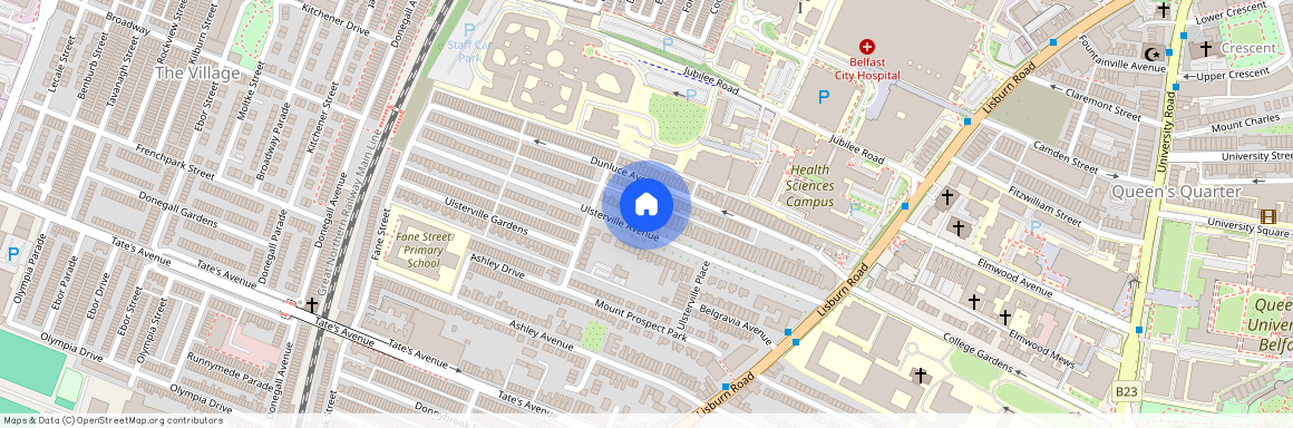 Apt 1, 73 Ulsterville Avenue, Belfast, BT9 7AT