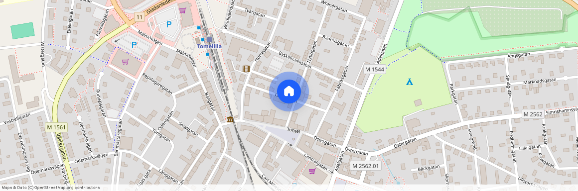 Larmgatan 7C, Tomelilla