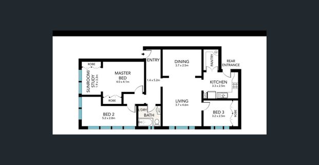 Sunkissed spacious apartment off Kurraba reserve - Photo 1