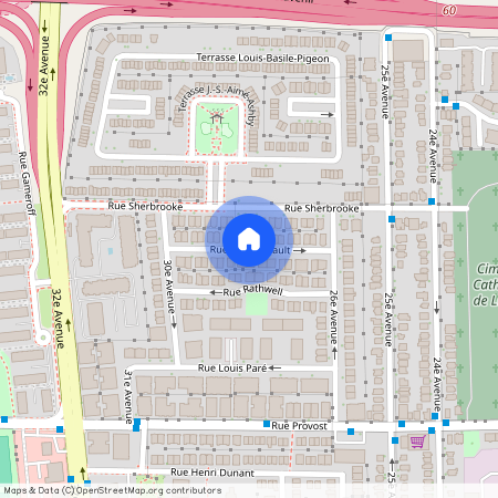 Rue Thessereault, Lachine, Lachine, Ile de Montréal, H8S 1X8