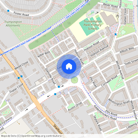 Addenbrookes Road, Trumpington