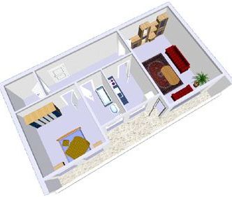 Individuelle 2-Zimmer-Wohnung mit einem fabelhaften Ausblick! - Foto 2