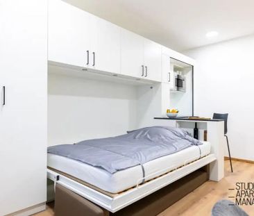 DONAU SIDE: Modernes Studio Apartment mit Fitnessstudio & Co-Working - Photo 5