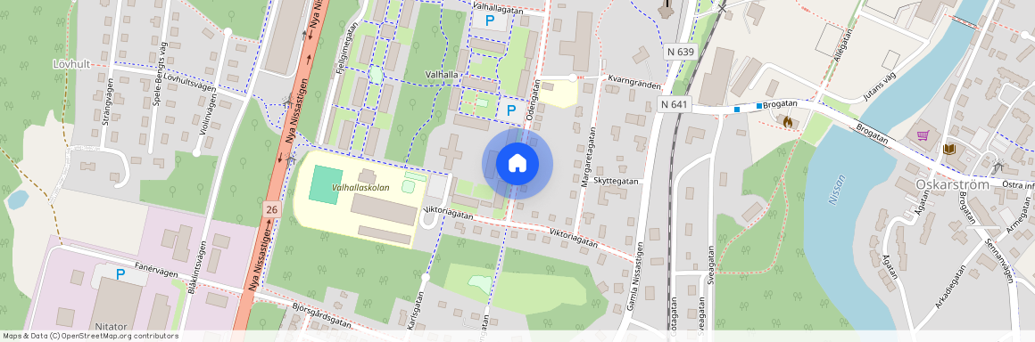 Odengatan, Oskarström