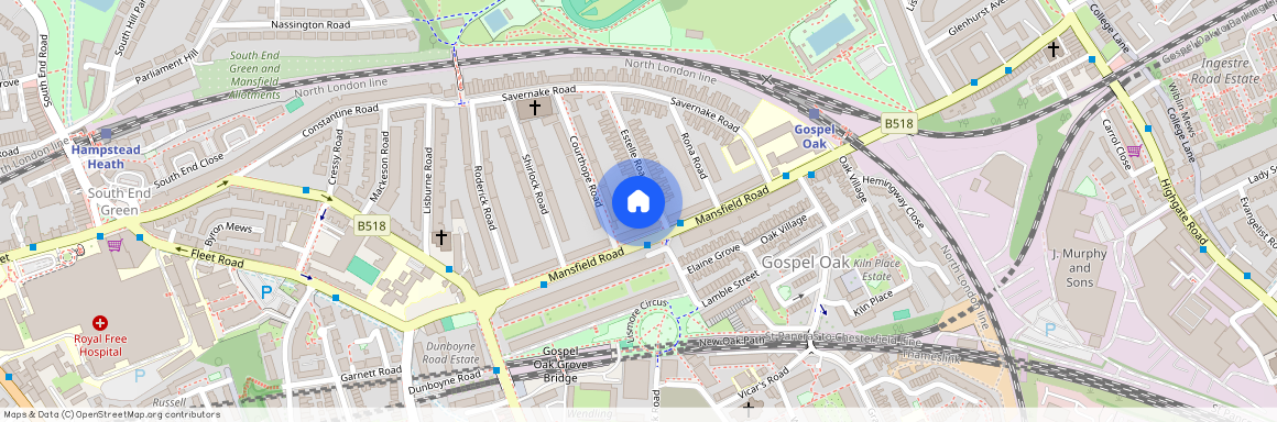 Hodes Row, Hampstead, London, NW3