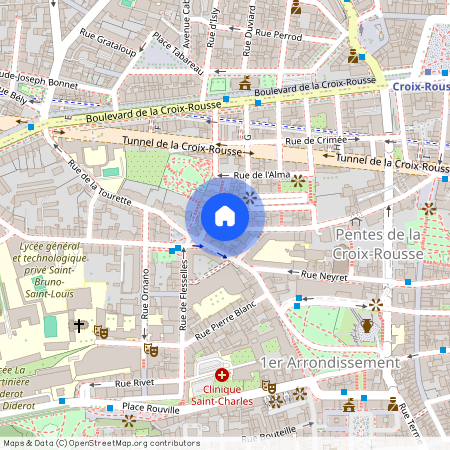 11 RUE DU BON PASTEUR, LYON 1ER ARRONDISSEMENT Grande-Cote-Bon-Pasteur