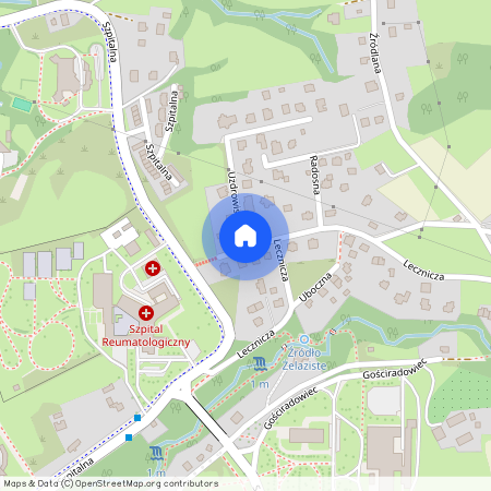 ul. Lecznicza, Ustroń, cieszyński, śląskie