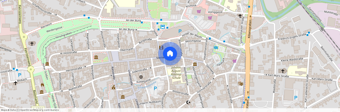 Steinweg 72, 99974 Mühlhausen/Thüringen