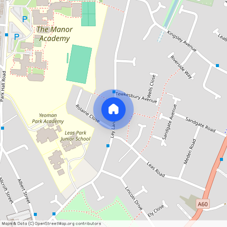 Ley Lane, Mansfield Woodhouse, Mansfield, Nottinghamshire, NG19